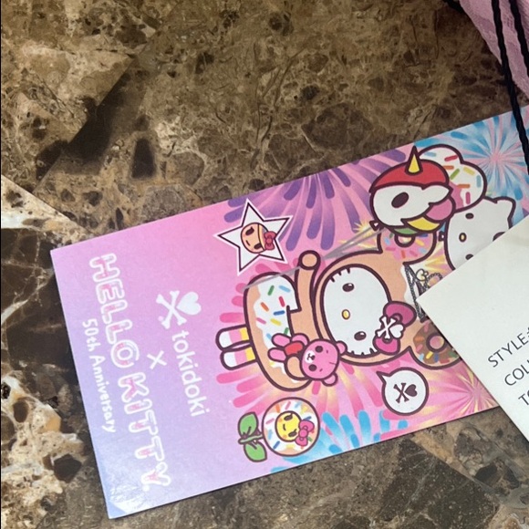 tokidoki x Hello Kitty 50th Anniversary Birthday Bash Clear Tote - Picture 2 of 7